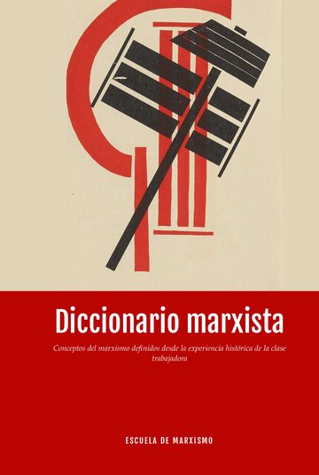 Portada de «Diccionario marxista»