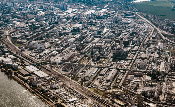 Ludwigshafen, BASF chemical plant