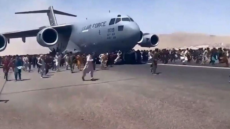 The images of the chaotic departure of US troops from Kabul airport mark the end of a long era of direct US military intervention in the Middle East.