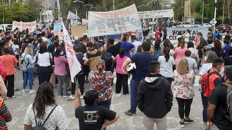Autoconvocado health workers in Neuquén. Either the extension of the struggles is also their centralization in open assemblies or defeat is certain. 