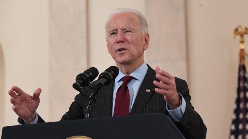 Joe Biden announces the bombing of Syria