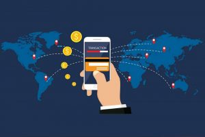 Cryptocurrencies are used commercially to engage in opaque, near-instantaneous currency exchanges.