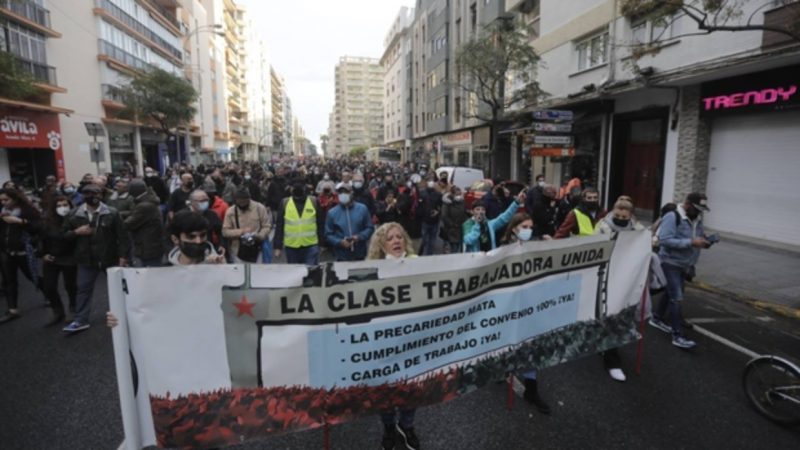 Fulfilling the agreement - that is, the law - and obtaining "workload" for the companies. The "demands" of the unions are indistinguishable from those of the managers and owners of the companies