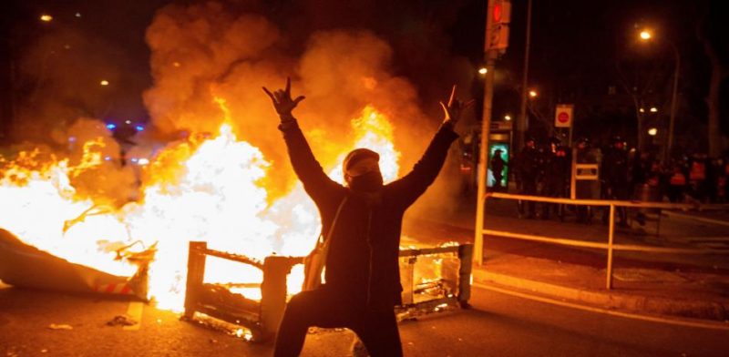 Riots and democracy in Barcelona