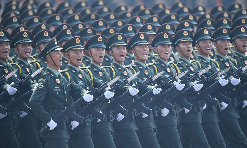 Last big PLA parade before the two sessions 2021
