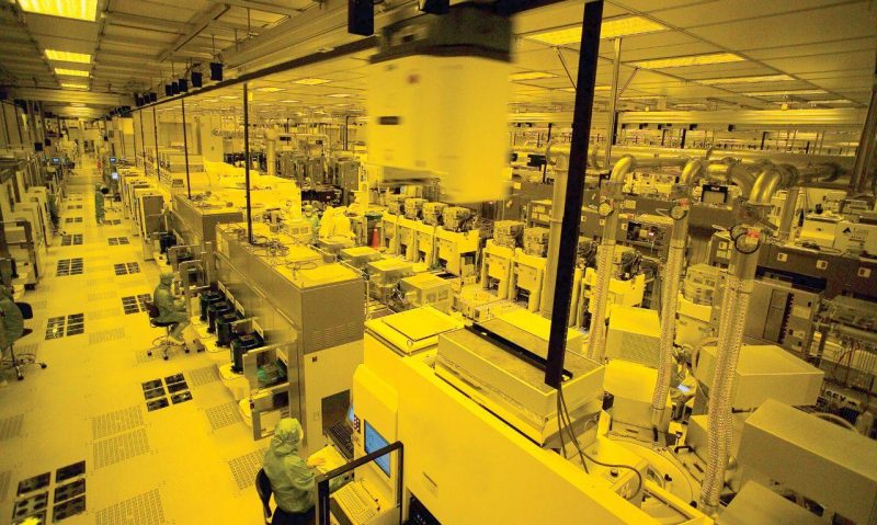 TSMC's fab in Taiwan