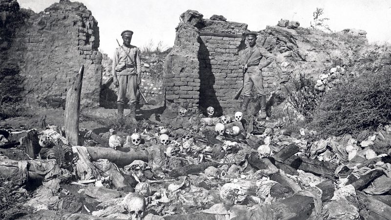 One of the many terrible scenes of the Armenian Genocide