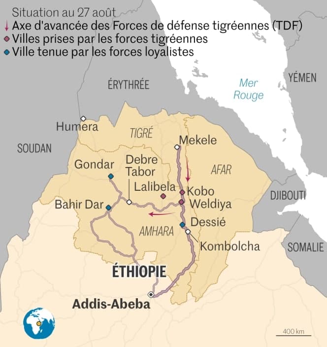 War in Ethiopia. 8/27/2021