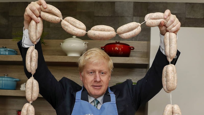 Peace in Ireland is endangered by increasing contradictions between imperialisms in Europe, not by chilled sausages.