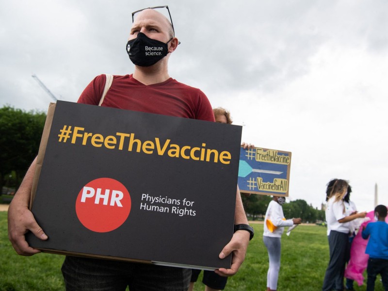 A physician protests demanding more than a temporary patent waiver