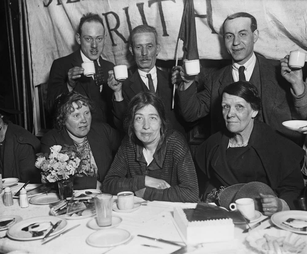 Tribute to Sylvia Pankhurst on May 1, 1921 after spending seven months in prison for her articles in the 'Worker's Dreadnought'.