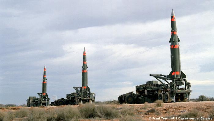 INF missiles have a range of between 1,000 and 5500 km.