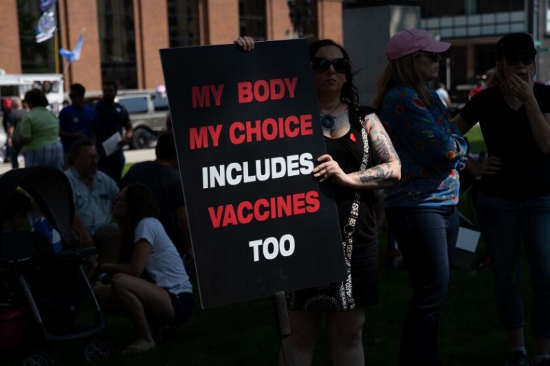 My body, my choice... now applied to vaccines