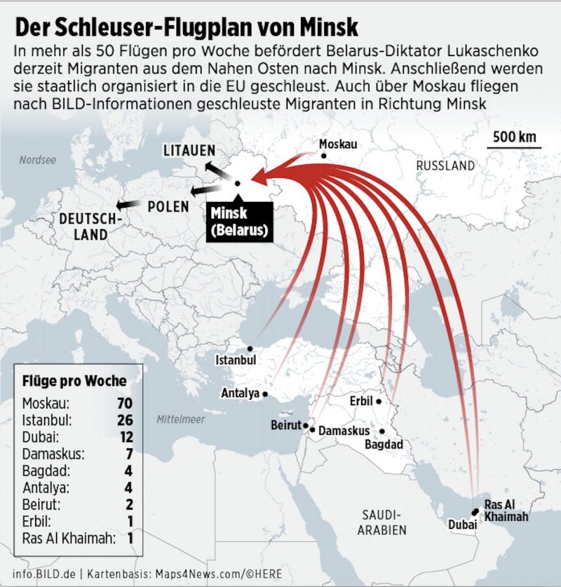 If Russia and Belarus were thinking of a hybrid attack, they chose the most expensive and unsustainable way to do it.