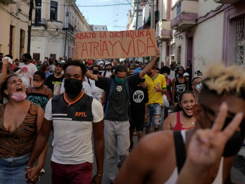The protests in Cuba reflected a certain penetration of the "Patria y Vida" campaign