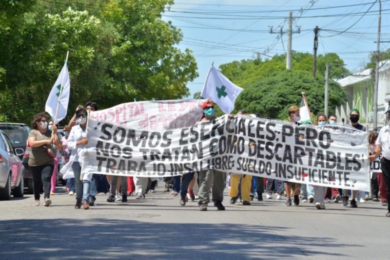 Unions have been fighting against the extension of struggles around the striking Neuquén health workers from the very first moment