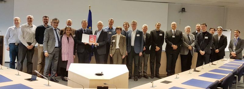 The EU does not want to be left out of the quantum race. Pictured here is the presentation of the strategic research program linked to European funds for quantum research.