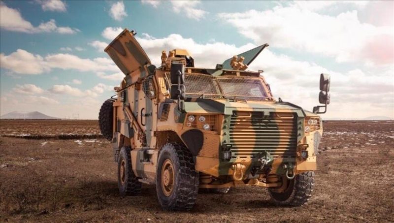 Vuran, Turkish armored personnel carrier model exported to Kosovo and Albania as part of Turkey's growing presence in the Western Balkans