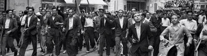 Insurrection of July 19 in Madrid, the beginning of the Spanish Revolution.