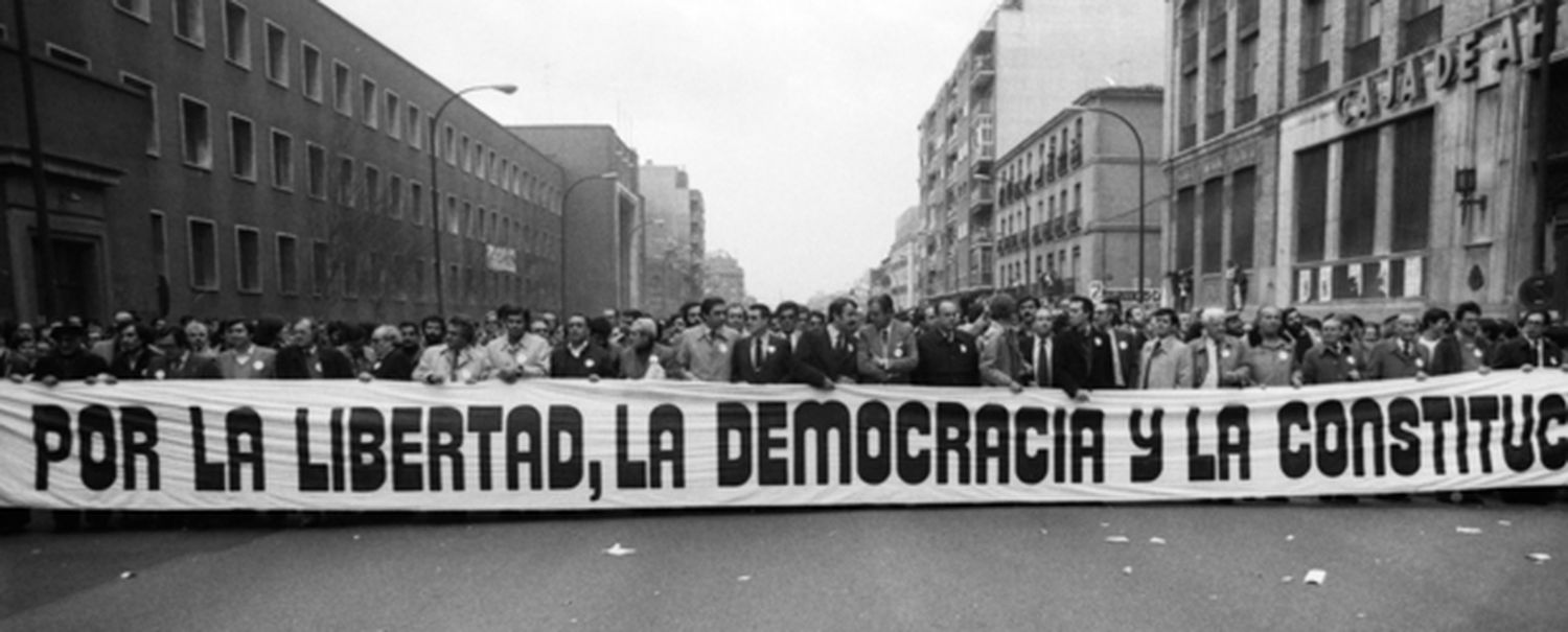 23F manifestación 27F régimen del 78 monarquía
