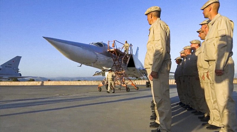 Russian nuclear bombers in Syria