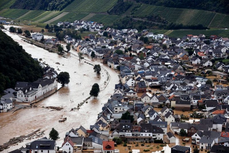 Dornau, Alemania, construido en una zona inundable.