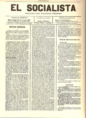 Programa El Socialista