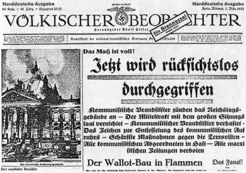 La prensa del nazismo utilizó con profusión, bajo dirección de Joseph Goebbels la técnica del «reporte selectivo», primando la crónica cierto tipo de crímenes e invisibilizando otros de acuerdo a los intereses del régimen