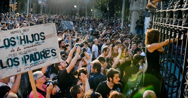 15M in Barcelona