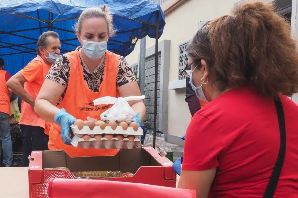 Food bank in Tenerife