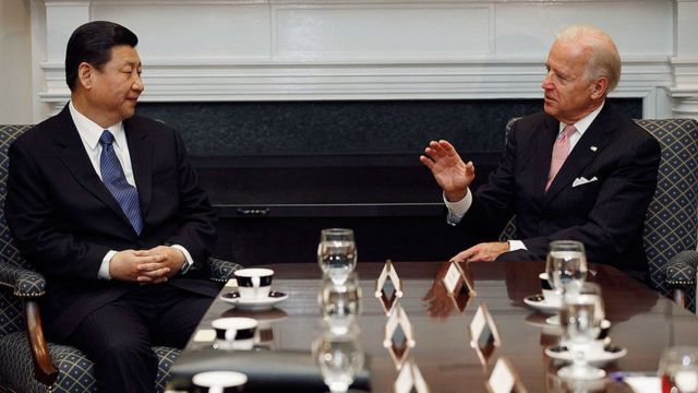 Xi y Biden