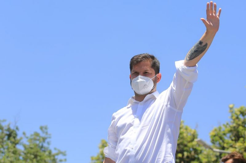 Boric en el cierre de campaña para las presidenciales