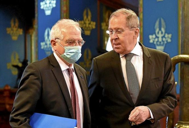 Borrell y Lavrov