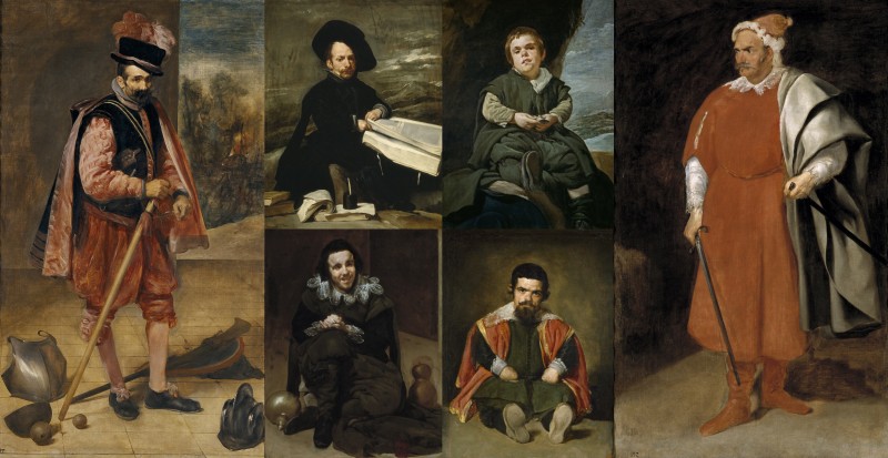 Bufones retratados por Velázquez