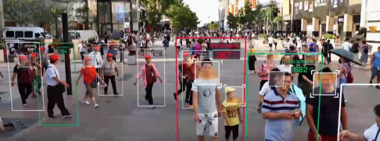 Reconocimiento facial y crédito social se complementarán en el control de multitudes.