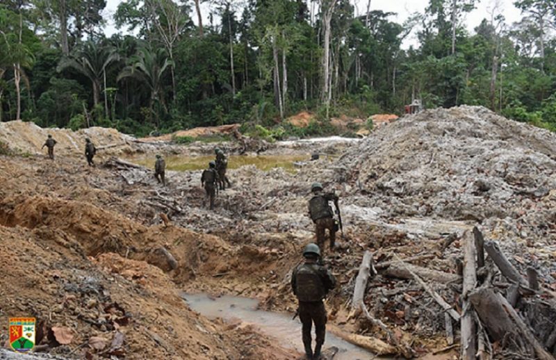 El ejército brasileño persigue ahora «delitos ecológicos» en la Amazonia