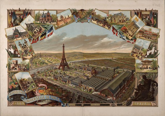 La convocatoria del 1 de mayo como jornada internacional de lucha por las 8 horas se realiza en el París de la Exposición Universal de 1889