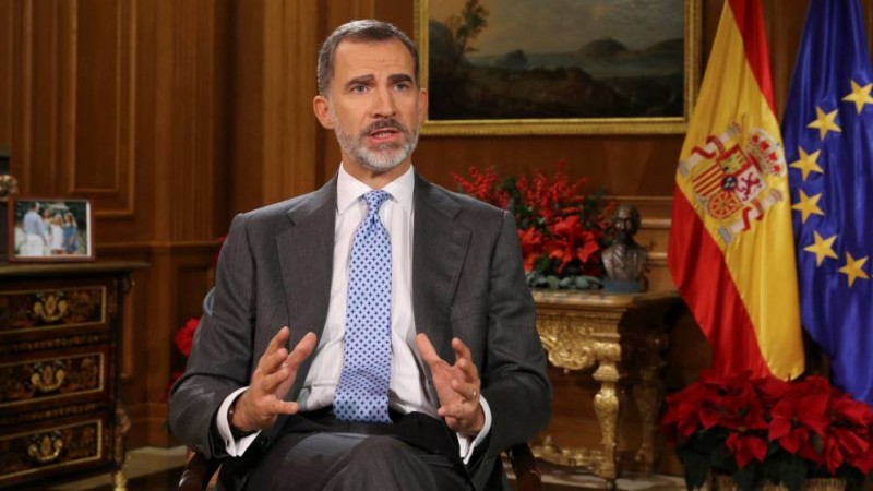 Mensaje de Navidad de Felipe VI. 24 de diciembre, 2017.