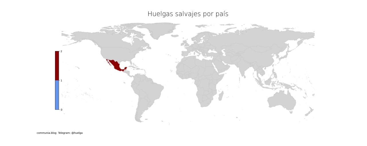 Huelgas salvajes en octubre de 2022