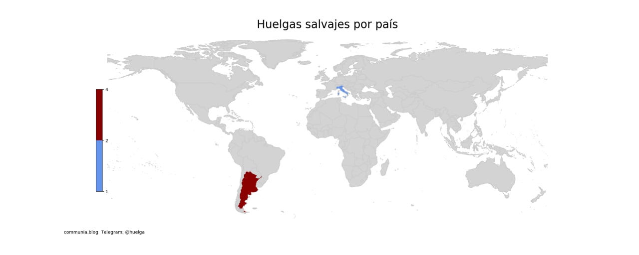 Huelgas salvajes en julio de 2022