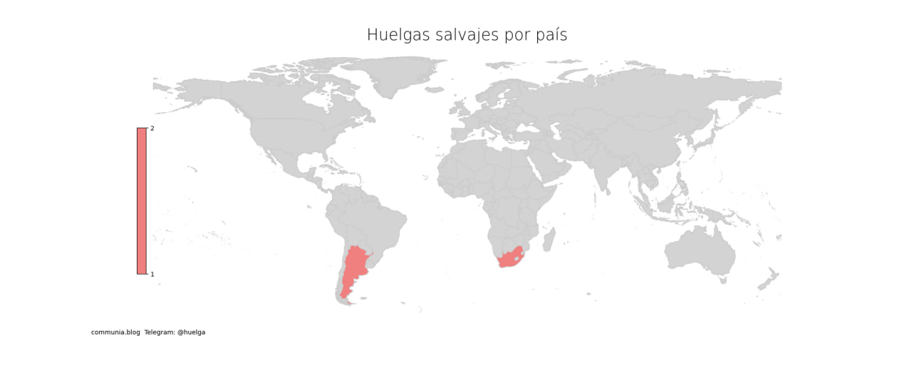 Huelgas salvajes en marzo 2023