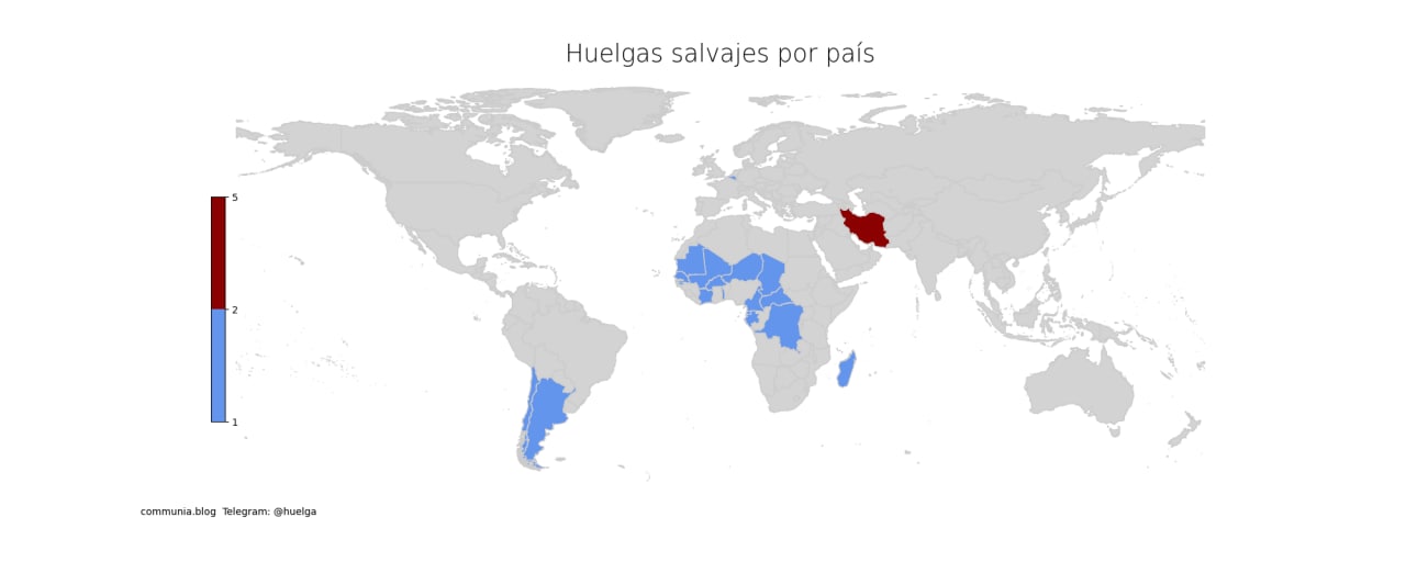 Huelgas salvajes en octubre de 2022