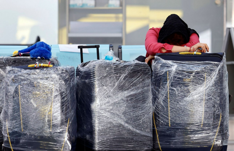 Caos en los aeropuertos de Europa
