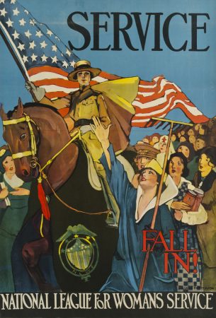 Feminismo belicista. Exaltación del reclutamiento durante la primera guerra mundial en EEUU
