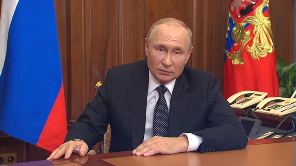Putin announces this morning the mobilization of 300,000 reservists