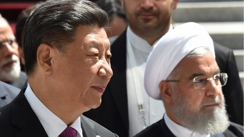Rouhani y Xi Jinping