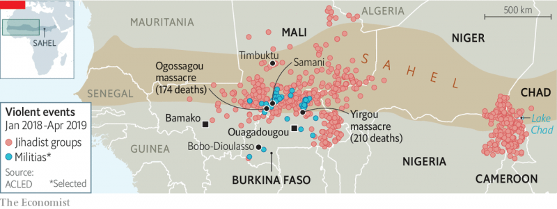 La guerra de Mali, en 2019 era ya guerra del Sahel