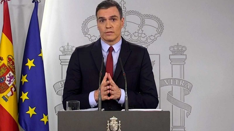 Sánchez presenta nuevo gobierno en una declaración sin preguntas.