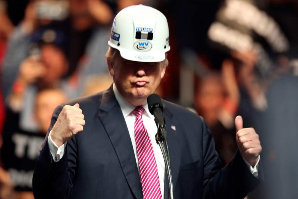 Trump minero